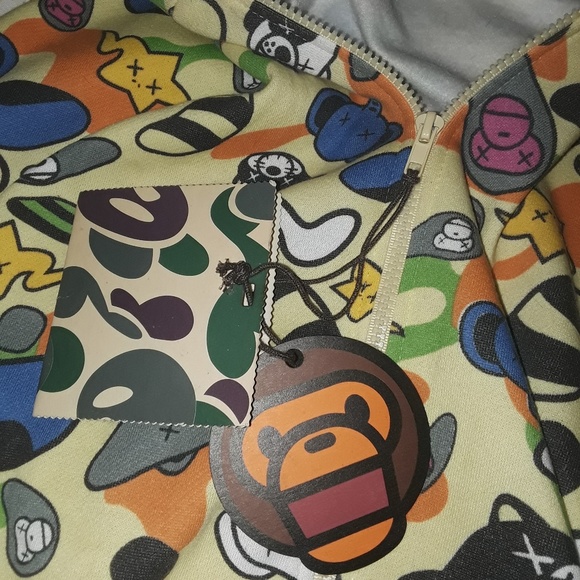 BAPE X KAWS ANIMAL KINGDOM SAFARI FULL ZIP - Picture 8 of 8